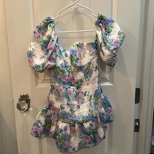 dress with a floral design